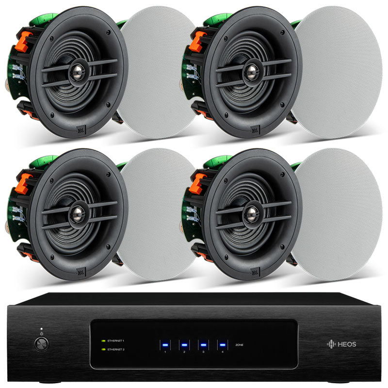 Denon HEOS Drive x JBL Stage 260C Ceiling Speakers