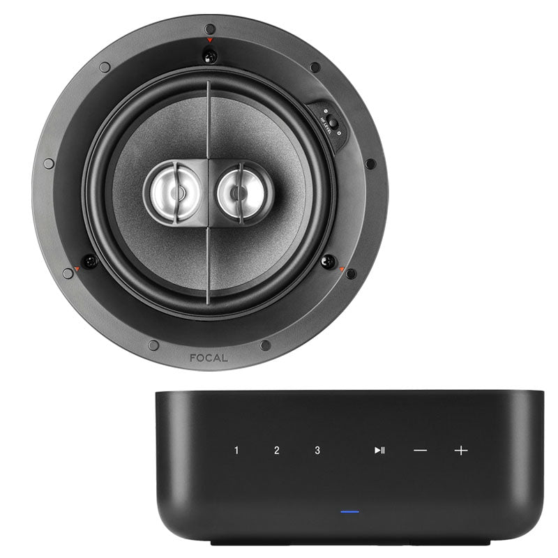 Denon Home Amp HEOS Streaming Amplifier x Focal 100 IC6ST