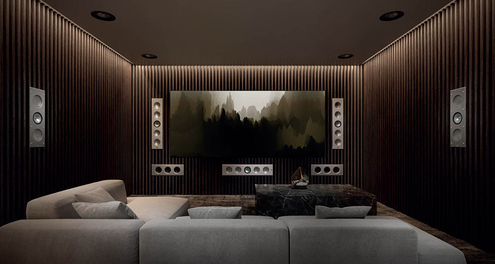 Home Cinema Room with in wall speakers 
