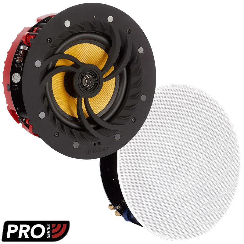 Lithe Audio Pro Series Wi-Fi Ceiling Speakers (Master/Slave Pair)