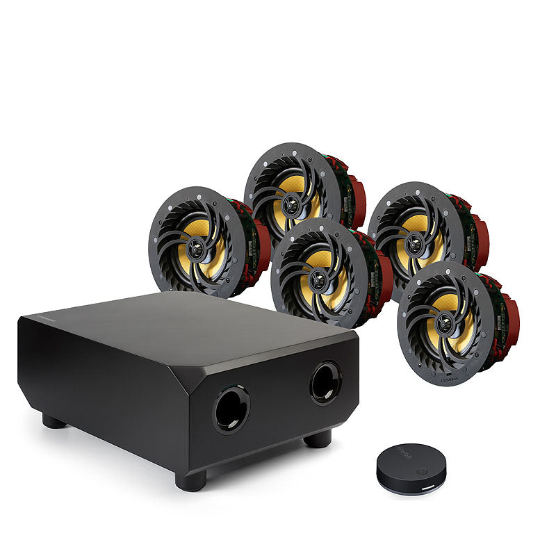 Lithe Audio Wireless In-Ceiling Surround Sound Cinema Kit