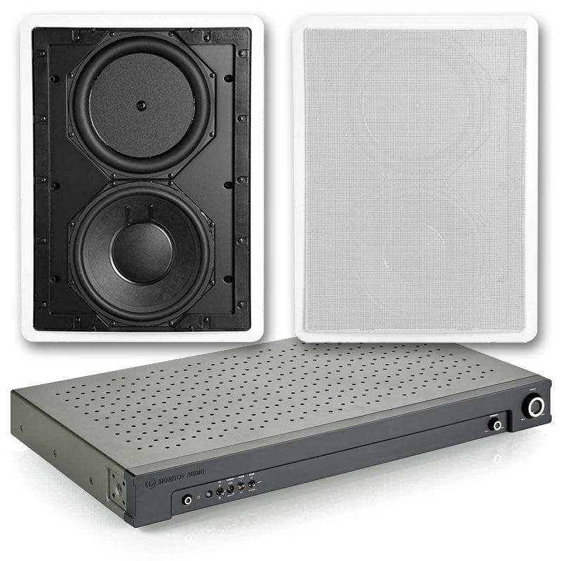 Monitor Audio IWA250 Subwoofer Amp & 2 x Definitive Technology IWSUB1