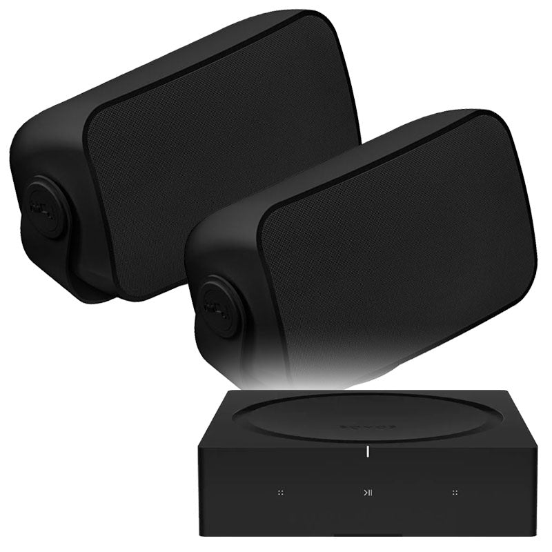 Sonos Amp x Sonos Outdoor Speakers