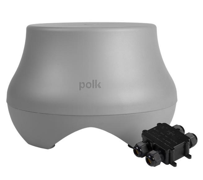 Outdoor subwoofer enclosure clearance
