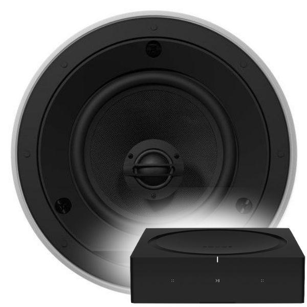 Sonos Amp & 2 x B&W CCM665 Ceiling Speakers
