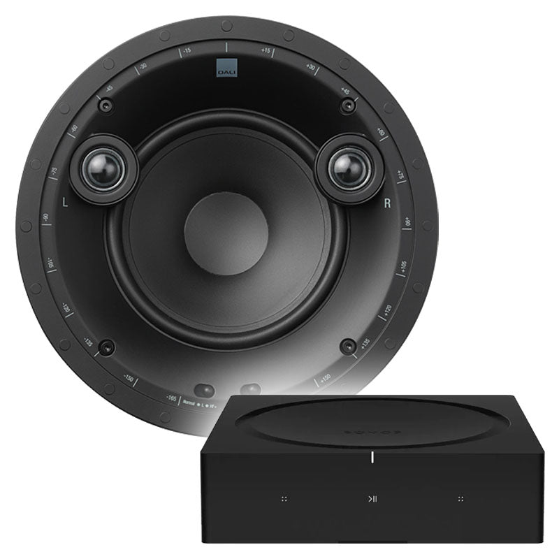 Sonos Amp x DALI Phantom E-60 S Stereo In-Ceiling Speaker