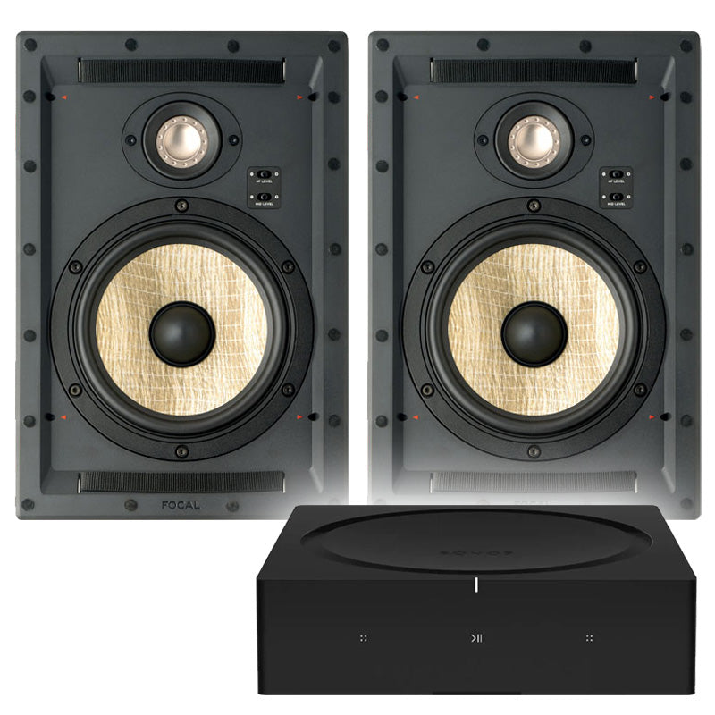 Sonos Amp x Focal 300 IW6 In-Wall Speakers – Ceiling