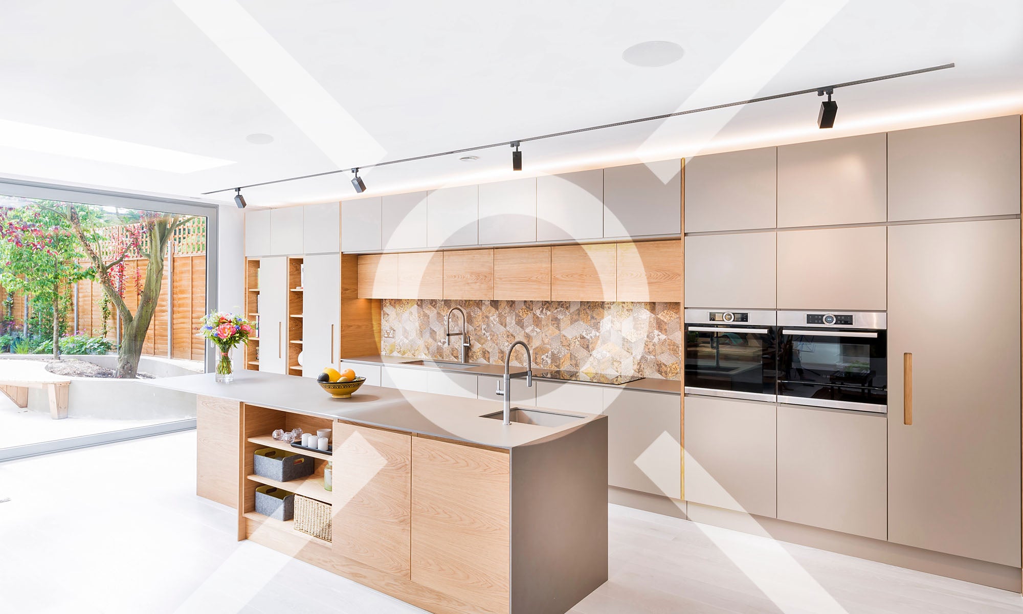 Ceiling Speakers in Kitchen