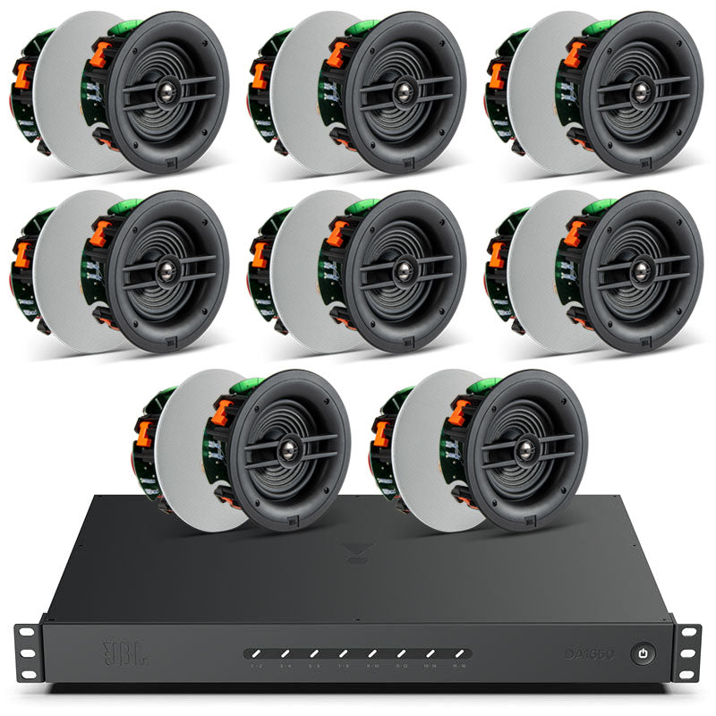 JBL 8-Zone Distributed Audio System Package