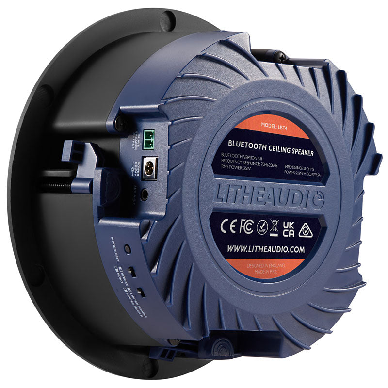 Lithe Audio 4" Bluetooth Ceiling Speaker (Single)