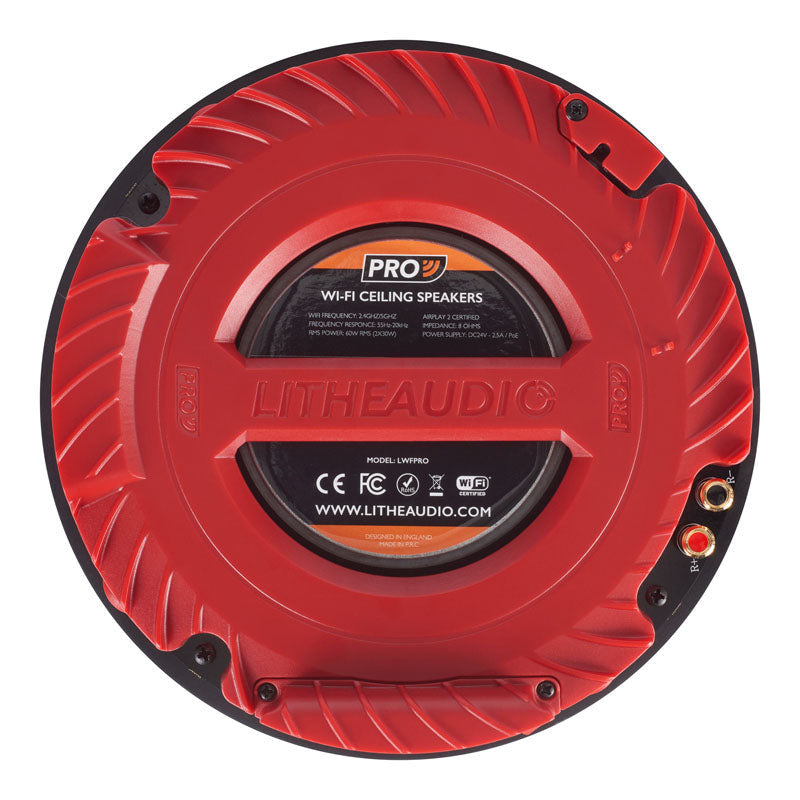 Lithe Audio Pro Series IP44 Wi-Fi Ceiling Speaker (Pair)