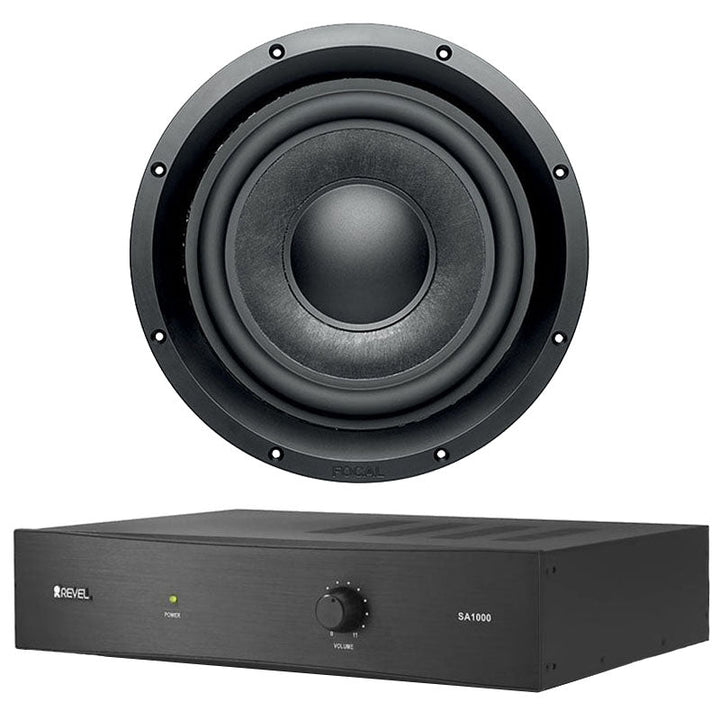 Revel SA1000 Sub Amp & 1 x Focal Littora 1000 ICW SUB10 Driver (Package)
