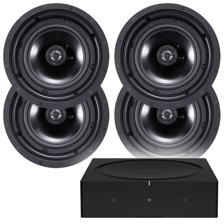 SONOS Amp & 4 x Wharfedale WCM-65 In-Ceiling Speakers
