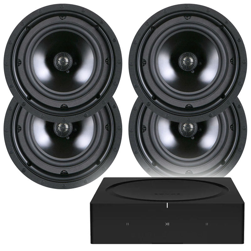 SONOS Amp & 4 x Wharfedale WCM-80 In-Ceiling Speakers