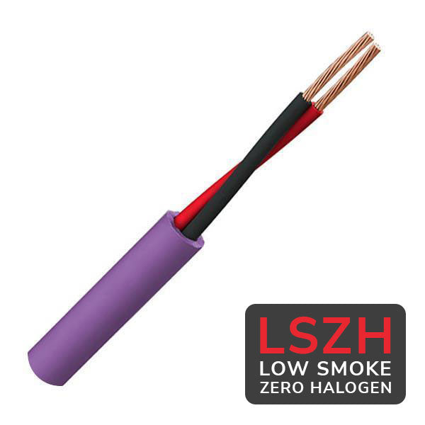 14/2 2-Core 14AWG LSZH Speaker Cable