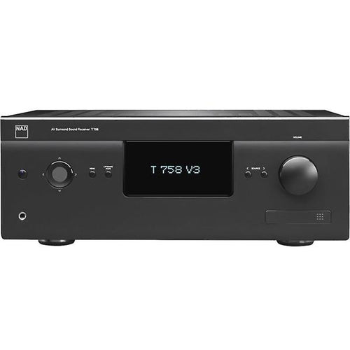 NAD T758 V3 BluOS UHD 4k Atmos/BluOS 7ch A/V Receiver Black (Each)