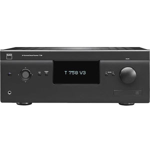 NAD T758 V3 BluOS UHD 4k Atmos/BluOS 7ch A/V Receiver Black (Each)