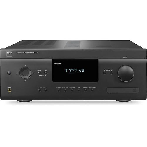 NAD T777 V3 BluOS UHD 4k Atmos/BluOS 7ch A/V Receiver Black (Each)