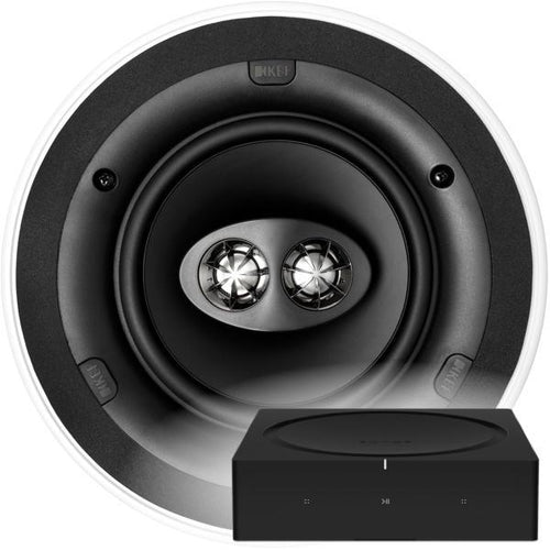 SONOS-Amp-KEF-Ci160CRds-In-Ceiling-Speaker