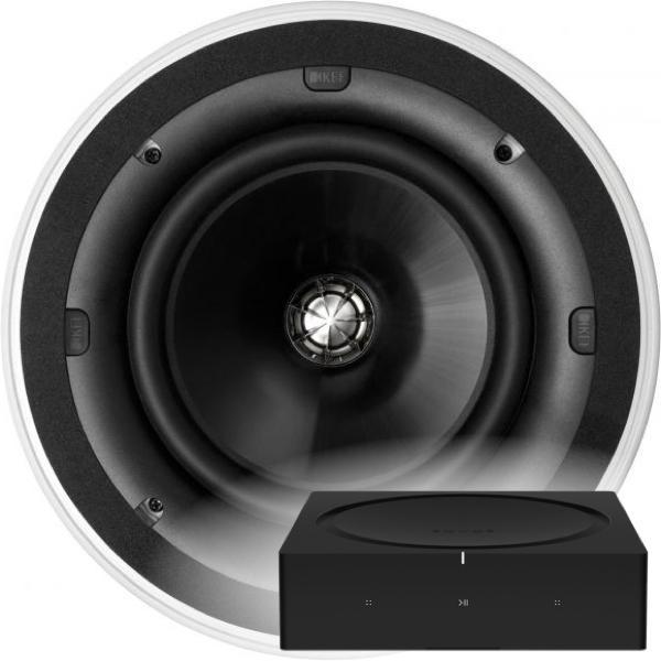 SONOS Amp & 4 x KEF Ci160QR In Ceiling Speakers