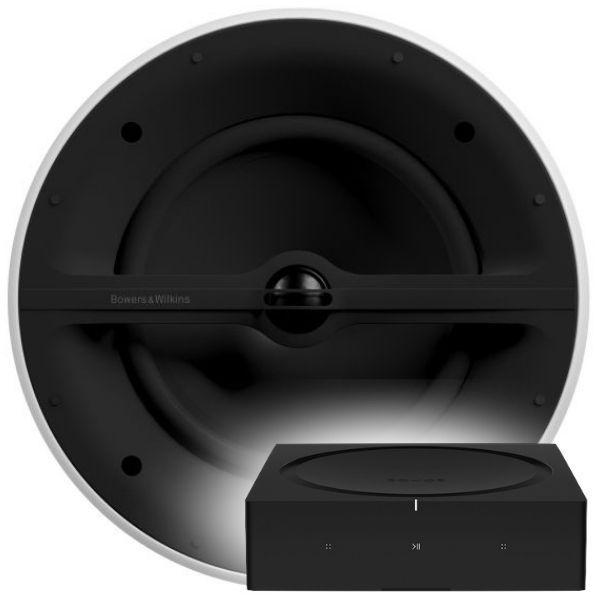 Sonos Amp & 2 x B&W CCM382 Ceiling Speakers