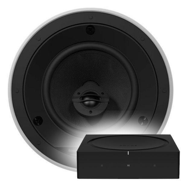 Sonos Amp & 2 x B&W CCM664 Ceiling Speakers
