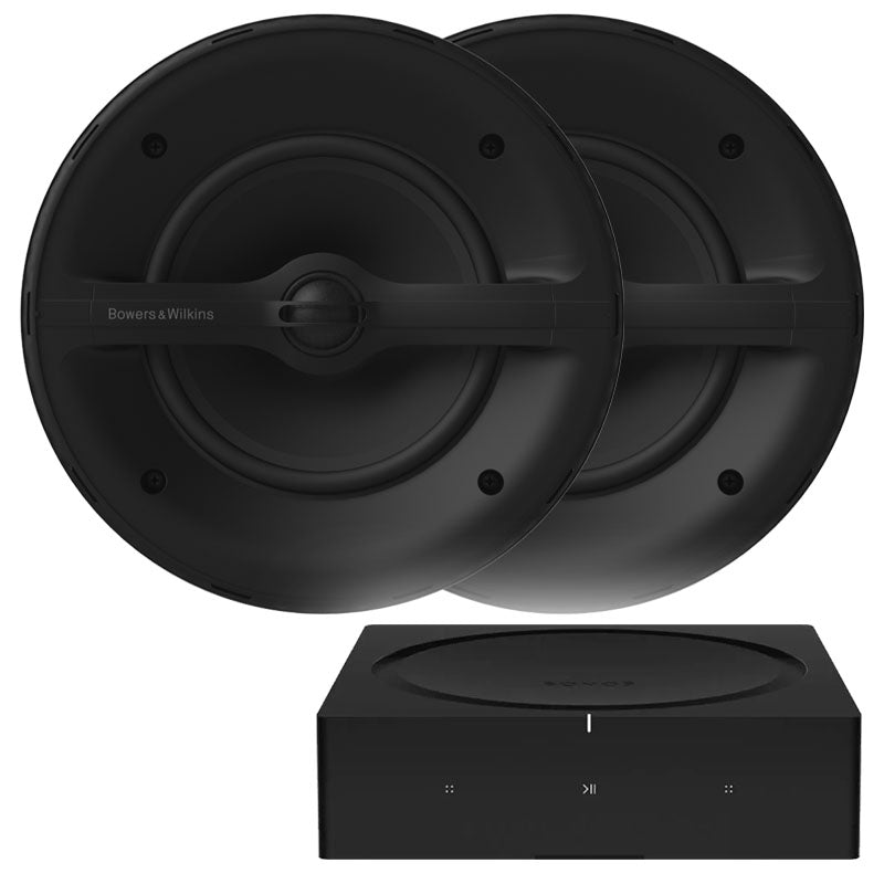 Sonos Amp & 2 x B&W Marine 6 Ceiling Speakers