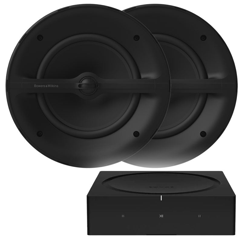 Sonos Amp & 2 x B&W Marine 8 Ceiling Speakers