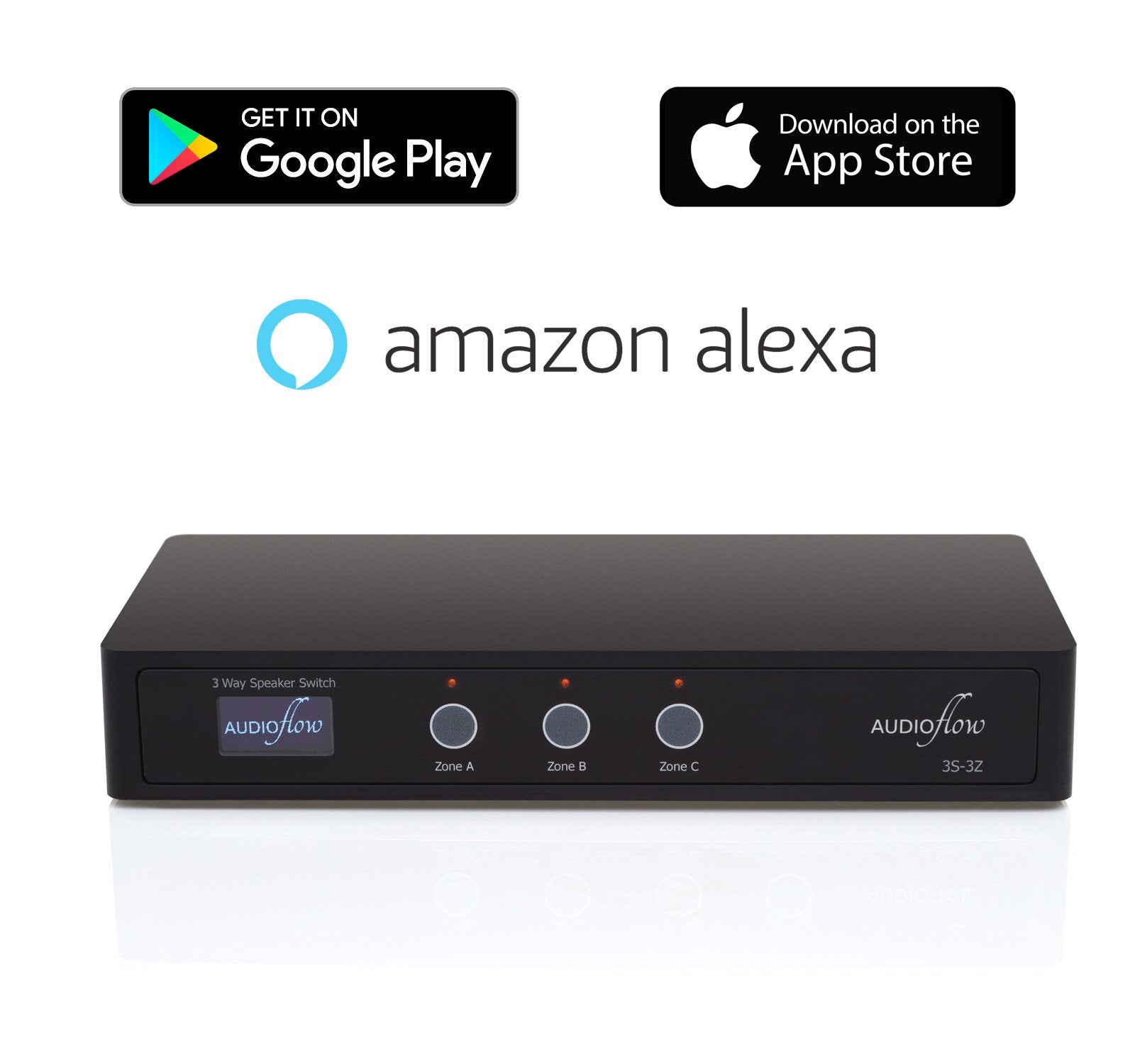 Audioflow 3S 3Z 3 Way Smart Speaker Switch Ceiling Speakers
