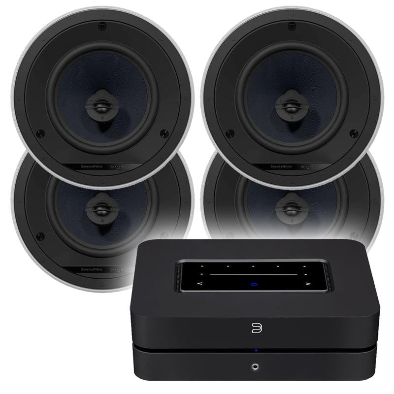 Bluesound Powernode & 4 x B&W CCM663 Ceiling Speakers