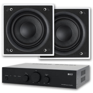 KEF KASA500 Subwoofer Amp & 2x Ci200QSb THX Drivers (Package)