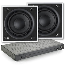 Monitor Audio IWA-250 Subwoofer Amp & 2x KEF Ci200QSb THX Drivers (Package)