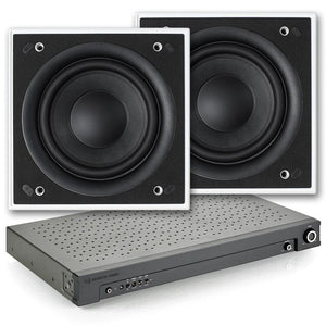 Monitor Audio IWA-250 Subwoofer Amp & 2x KEF Ci200QSb THX Drivers (Package)