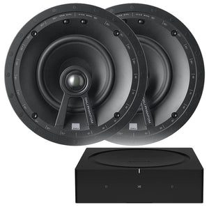 SONOS Amp & 2 x Dali Phantom E-50 In Ceiling Speakers