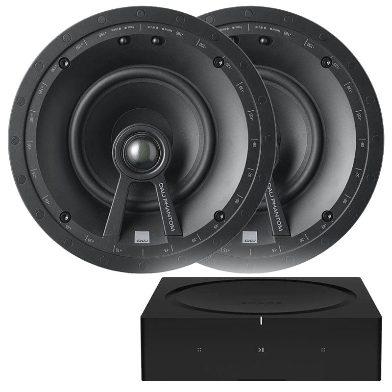 SONOS Amp & 2 x Dali Phantom E-50 In Ceiling Speakers