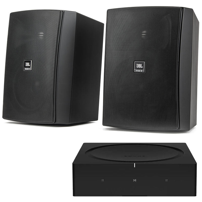 Sonos Amp 2 x JBL Stage XD 6 Outdoor Speakers