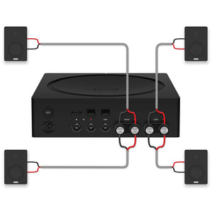 Sonos Amp 4 speaker wiring diagram