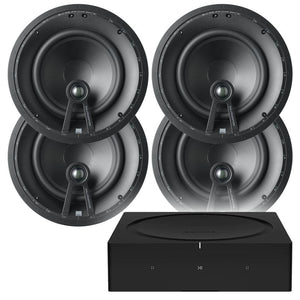 SONOS Amp & 4 x Dali Phantom E-80 In Ceiling Speakers